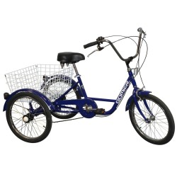 Tricycle Velo Electrique 3 Roues Frein Arriere A Disque Autonomie 50km