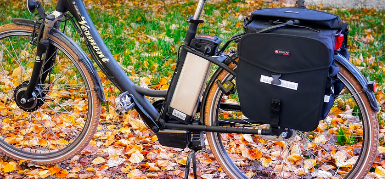 batterie d'un vélo électrique