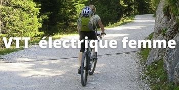 vtt electrique femme